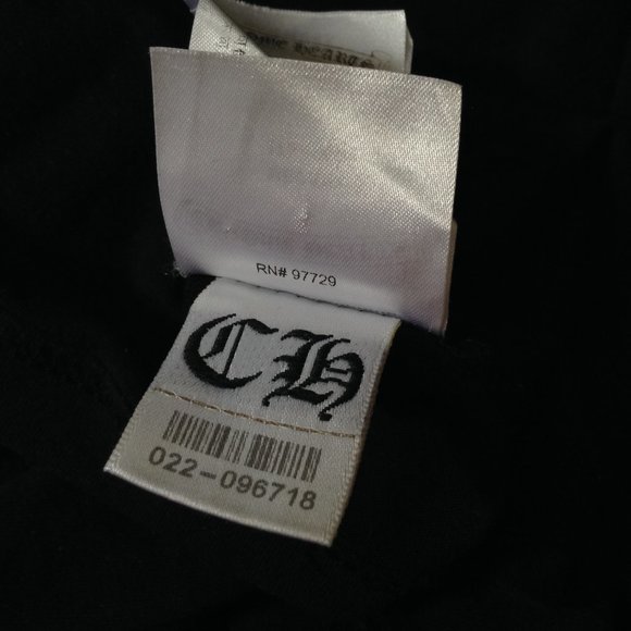 Chrome Hearts Script Dagger Logo Tee - Picture 7 of 10